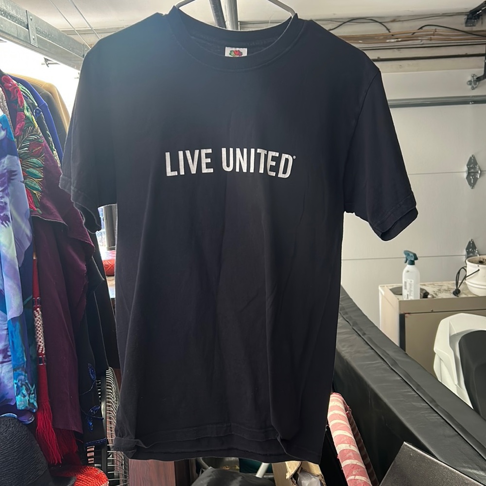 Black Fruit of the Loom United Way Shirt, 10/10, no flaws